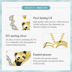 Baby Panda Necklace