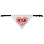 Bernie Heart Pet Bandana