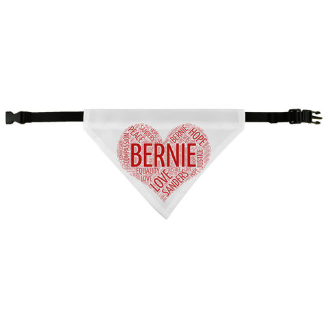 Bernie Heart Pet Bandana