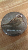4 Bernie2020 Bird Buttons (Pins)  Pack of 4