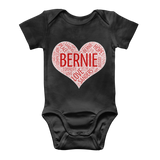 Bernie Heart Classic Baby Onesie Bodysuit