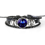 Zodiac Bracelet - Glass Cabochon  N/A
